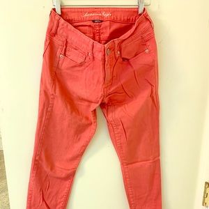 American Eagle, Coral skinny jeans